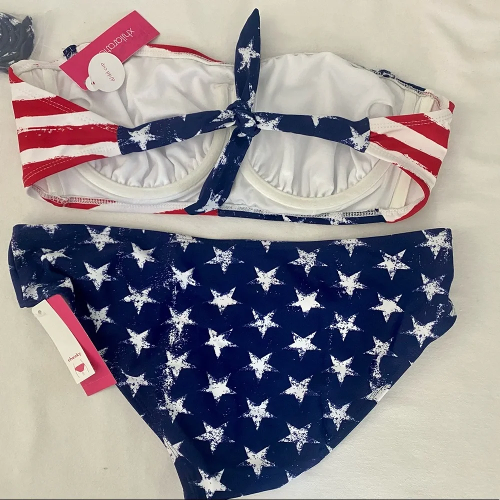 July 4th Bikini D/DD Medium Americana NWT - Picture 2 of 7